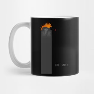 Die Hard Alternative Movie Poster Mug